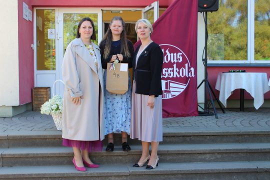 Svinīgais pasākums pēdējā skolas dienā 30.05.2025.