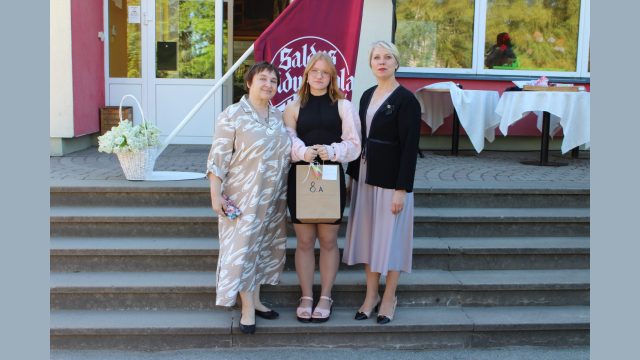 Svinīgais pasākums pēdējā skolas dienā 30.05.2025.