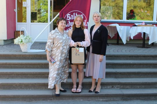 Svinīgais pasākums pēdējā skolas dienā 30.05.2025.