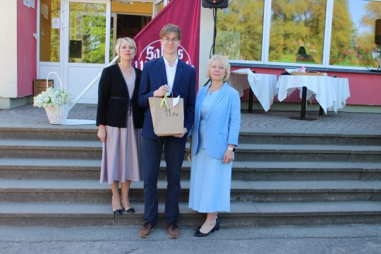 Svinīgais pasākums pēdējā skolas dienā 30.05.2025.