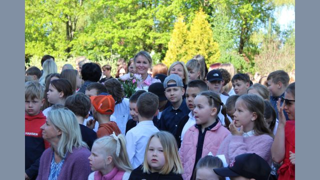 Svinīgais pasākums pēdējā skolas dienā 30.05.2025.