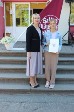 Svinīgais pasākums pēdējā skolas dienā 30.05.2025.