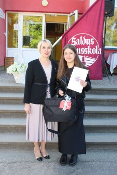 Svinīgais pasākums pēdējā skolas dienā 30.05.2025.