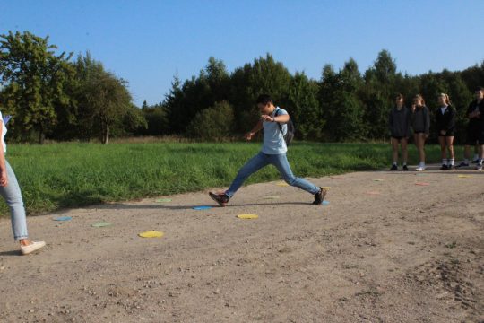 Skolas pārgājiens "Pasaule bez briesmām"