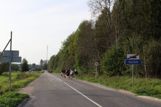 Skolas pārgājiens "Pasaule bez briesmām"