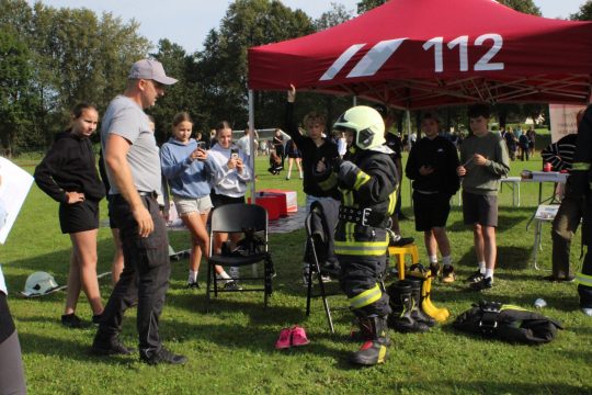 Skolas pārgājiens "Pasaule bez briesmām"