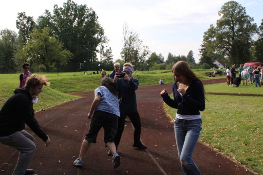 Skolas pārgājiens "Pasaule bez briesmām"