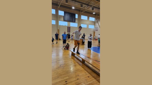 Aktivitātes Ģimeņu sporta dienā MS
