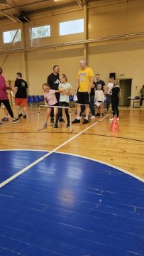 Aktivitātes Ģimeņu sporta dienā MS