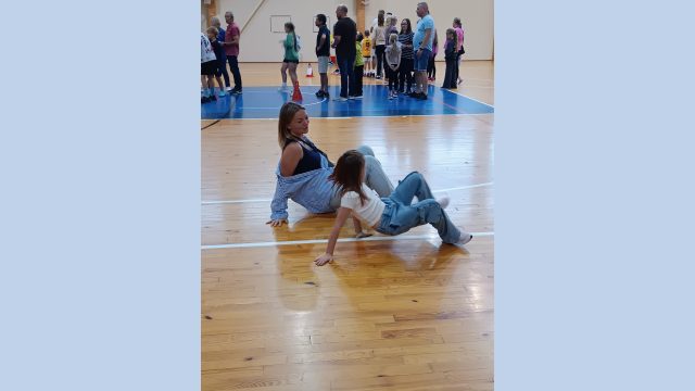 Aktivitātes Ģimeņu sporta dienā MS