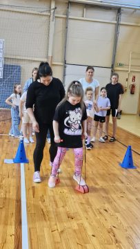 Aktivitātes Ģimeņu sporta dienā MS