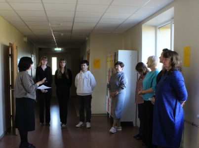 Skolotāji profesionālās pilnveides dienā "Skolotājs skolotājam"saldus vidusskolā.